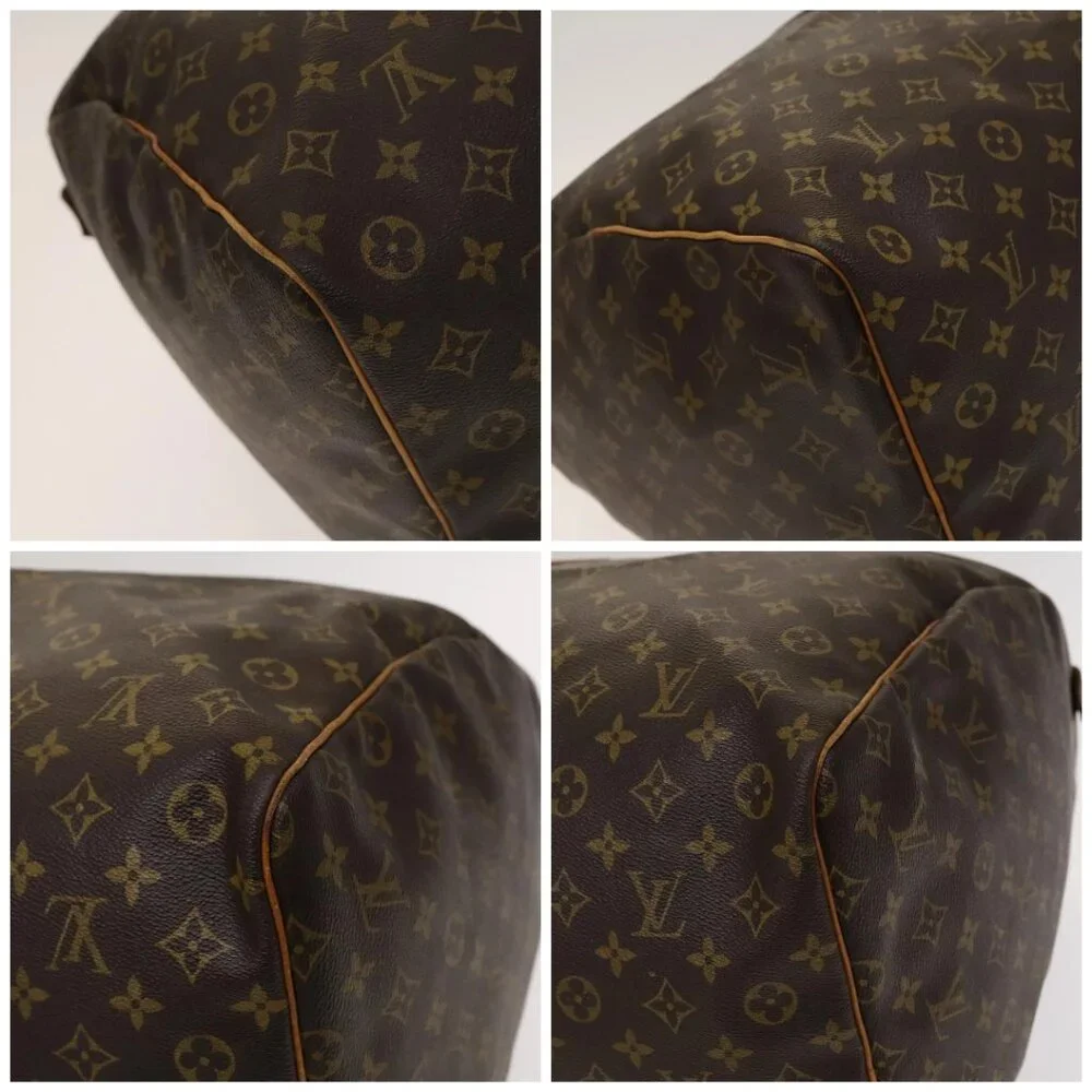 LOUIS VUITTON Monogram Keepall 60 Boston Bag M41422 LV Auth 117757 - Picture 14 of 16